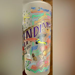 Indiana catstudio 6" Frosted Glass